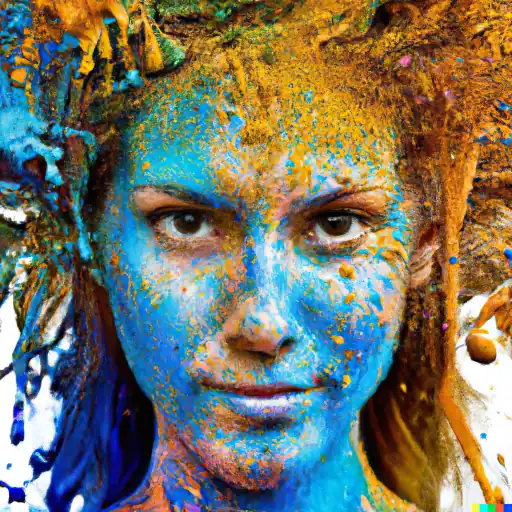 DALL·E 2022 10 25 17.02.47   picture of colorful mud explosions and paint splashes and splitters but as portrait of _nymphe_ gigapixel low_res scale 6_00x
